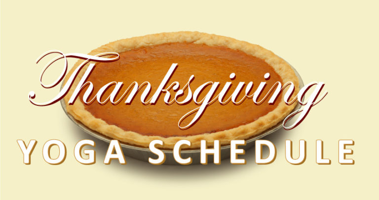 Thanks giving Weekend Yoga Schedule • Saw Mill Club